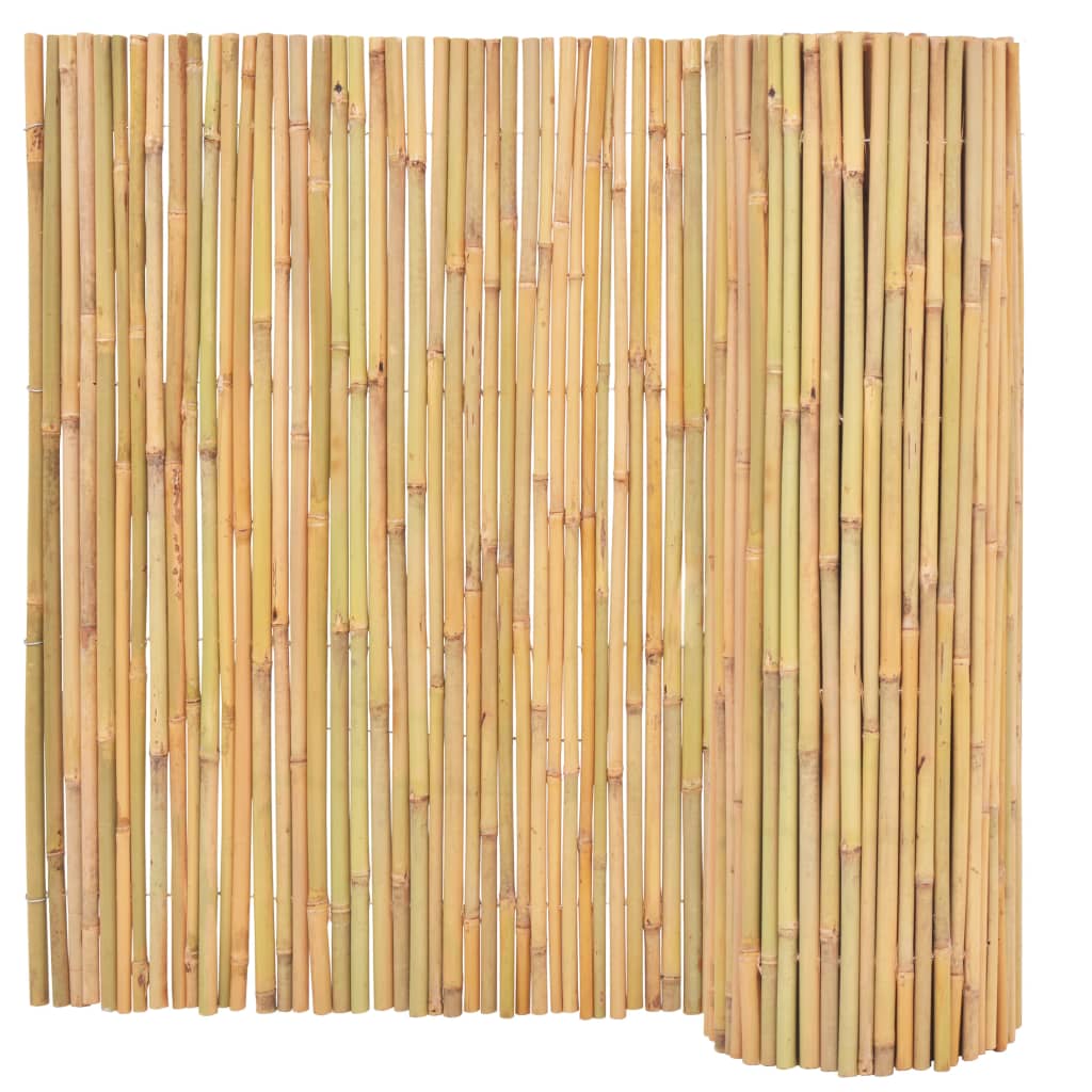 vidaXL Valla de bambú 300x100 cm