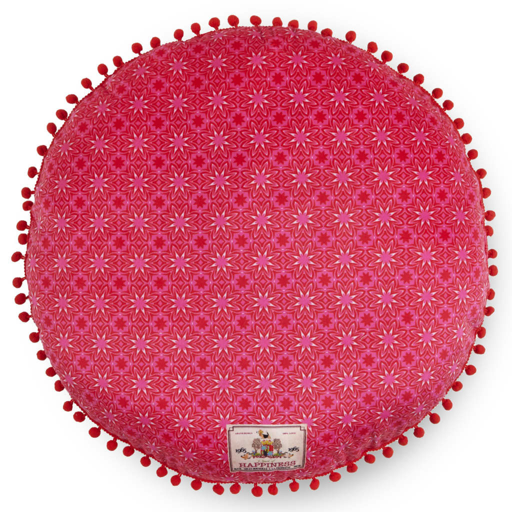 Happiness Cojín decorativo WILD ROSE rojo 55x55 cm