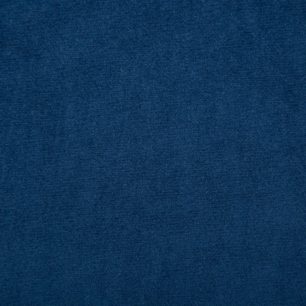 vidaXL Sofá chesterfield forma de L de terciopelo 199x142x72 cm azul