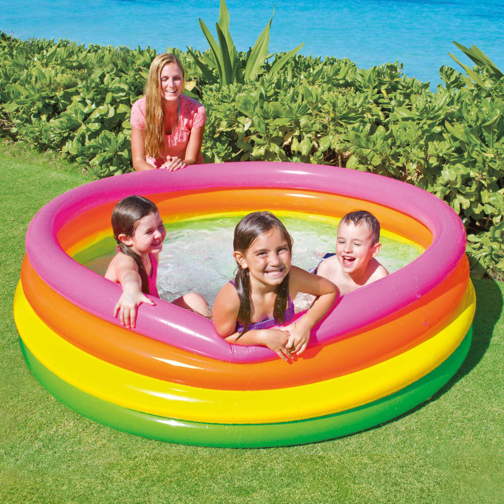 Intex Piscina inflable Sunset 4 anillos 168x46 cm