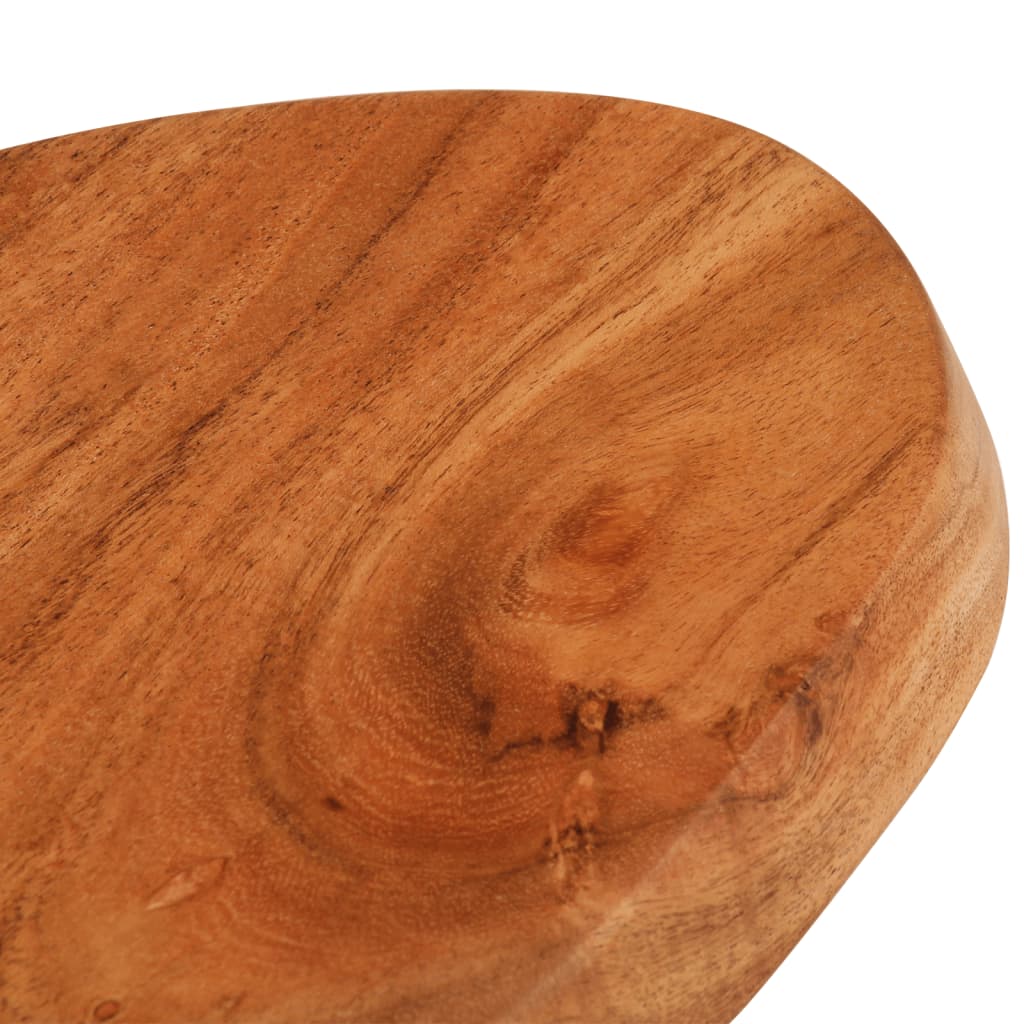 vidaXL Tabla de cortar madera maciza de acacia 46x20x2,5 cm