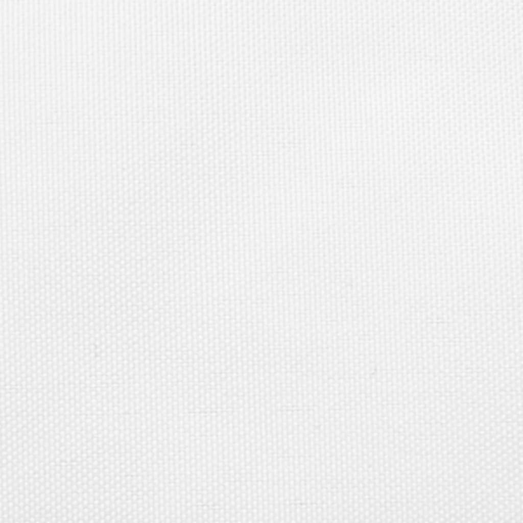 vidaXL Toldo de vela rectangular tela Oxford blanco 2,5x4 m