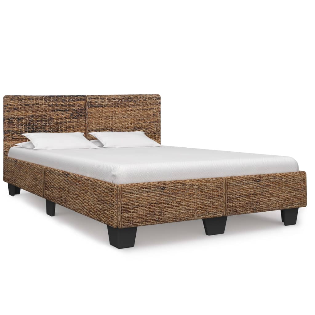 vidaXL Estructura de cama de ratán natural 160x200 cm