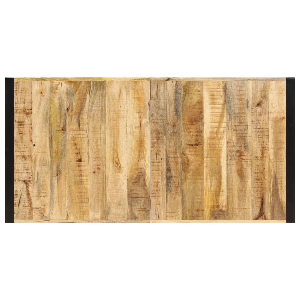 vidaXL Mesa de comedor 160x80x75 cm madera maciza de mango