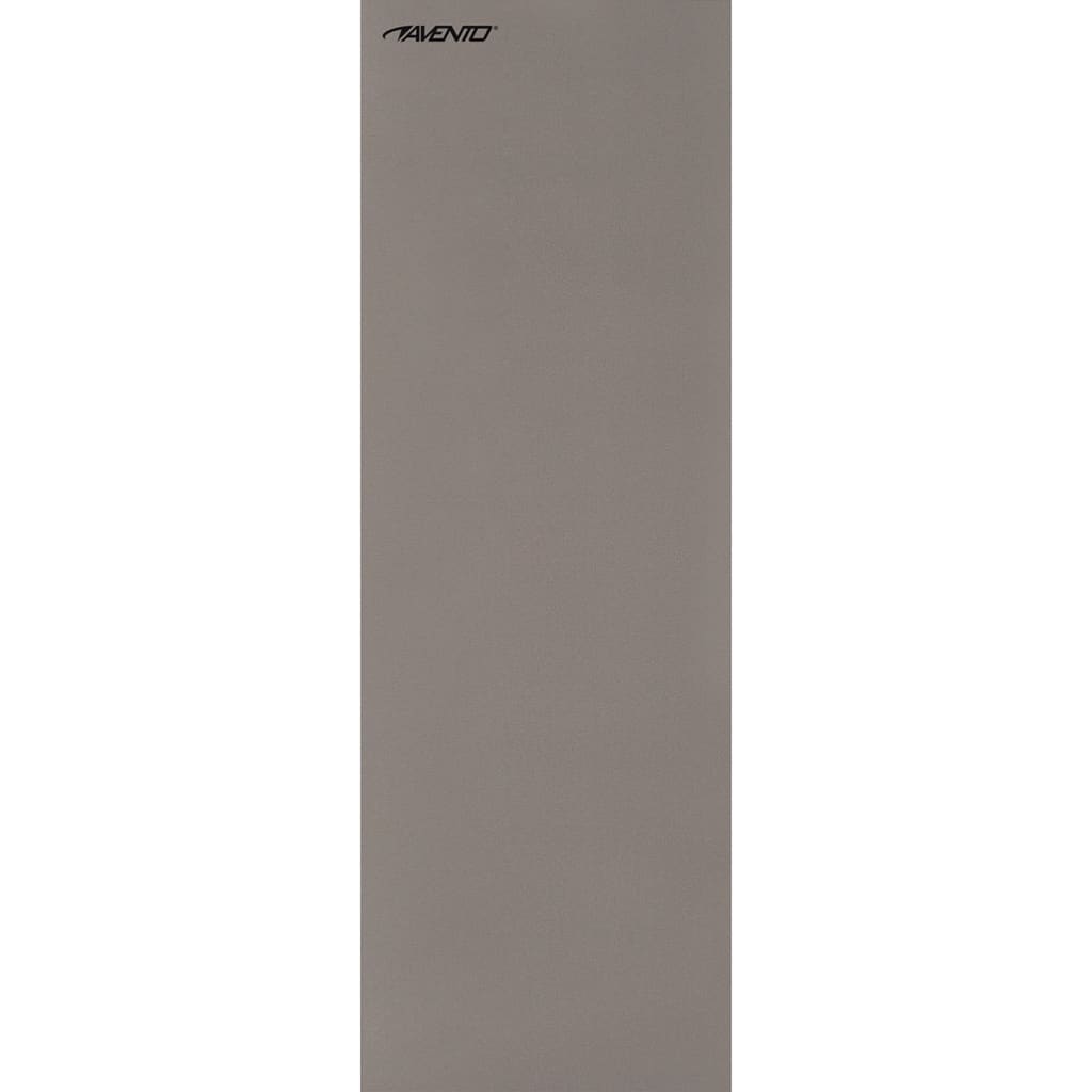 Avento Esterilla de yoga y fitness 160x60 cm gris PE 41VG-GRI-Uni