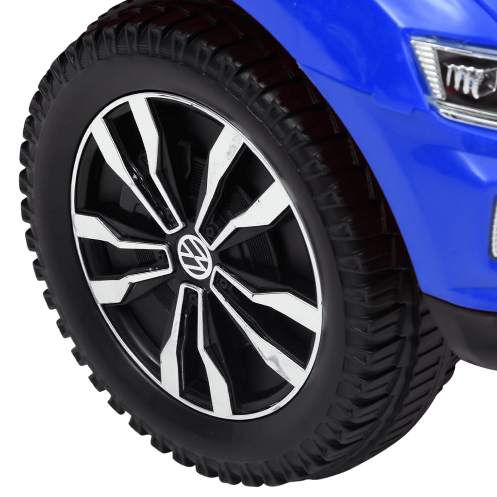 vidaXL Coche correpasillos Volkswagen T-Roc azul
