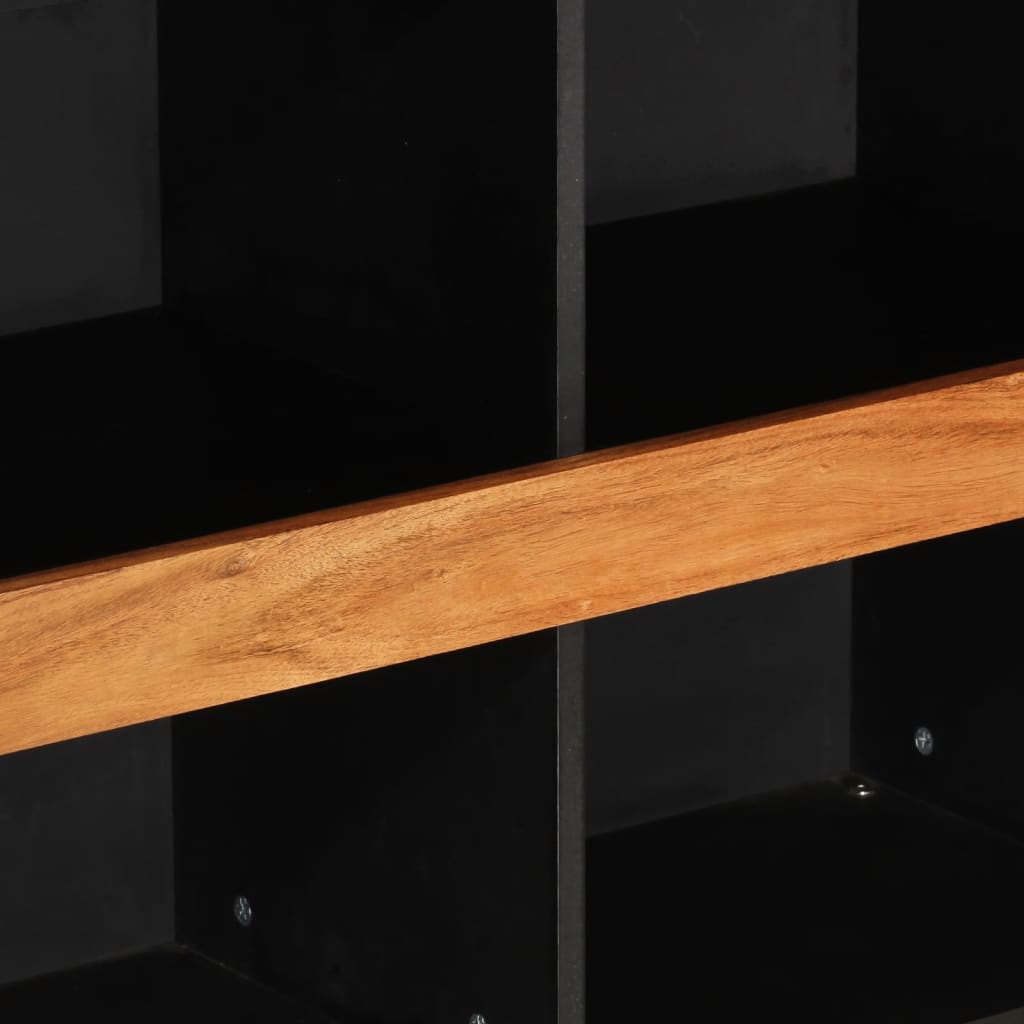 vidaXL Armario auxiliar madera maciza de acacia 85x33x107 cm