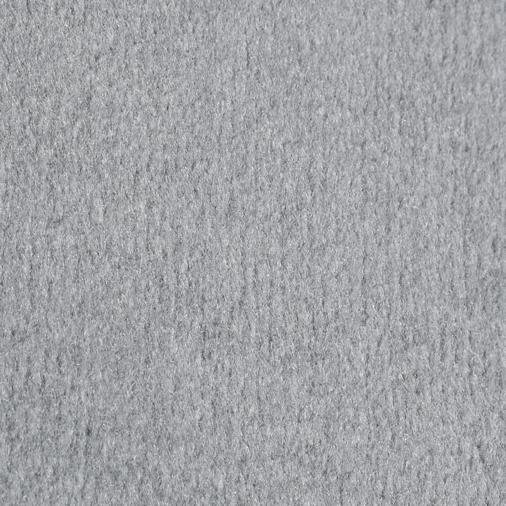 vidaXL Alfombra de pasillo BCF gris 60x450 cm