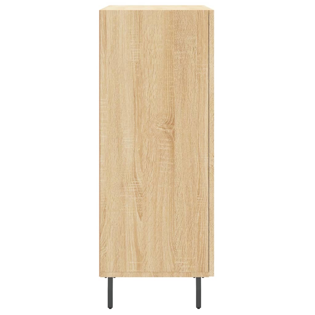 vidaXL Aparador de madera de ingeniería roble Sonoma 69,5x34x90 cm