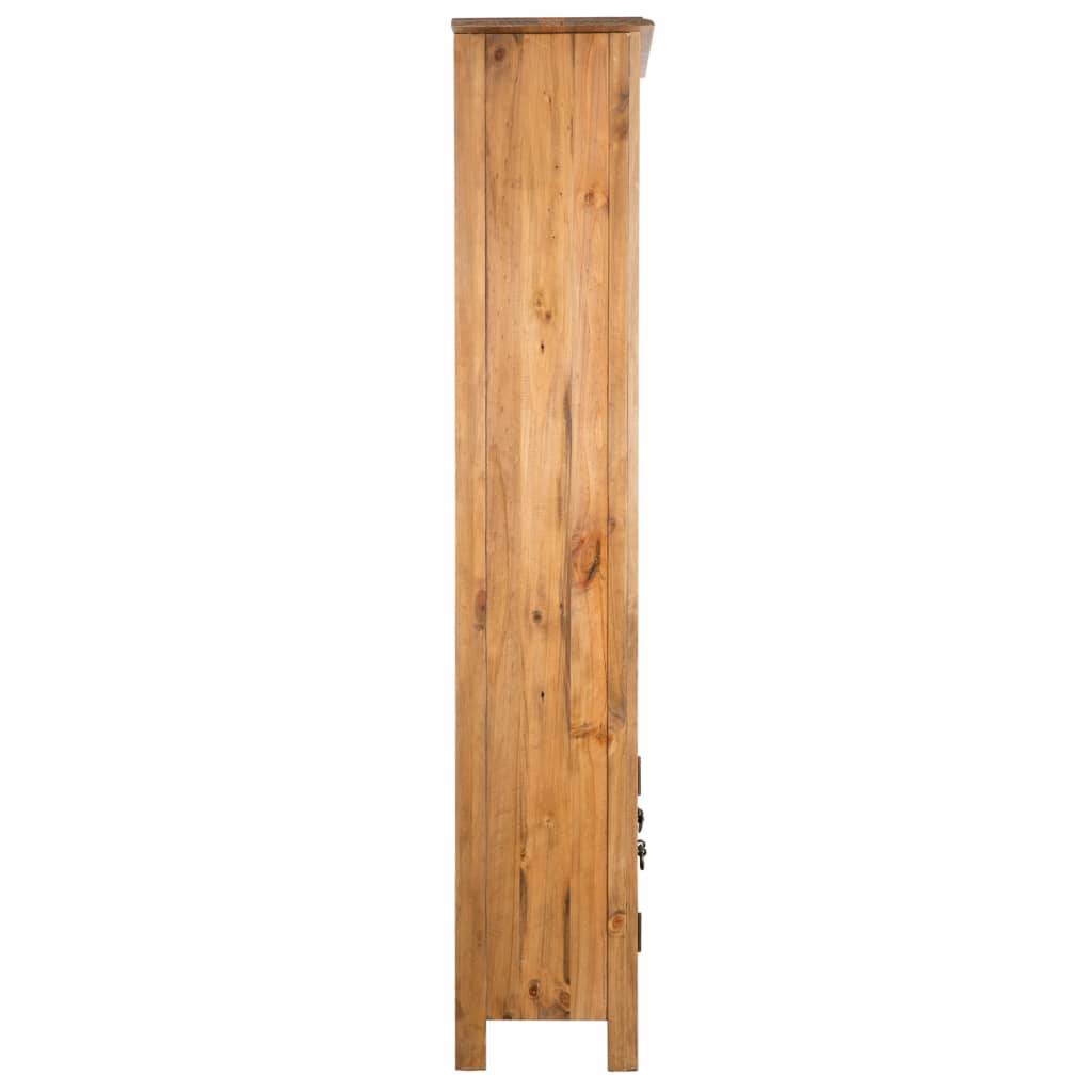vidaXL Mueble de baño madera maciza de pino 48x32x170 cm