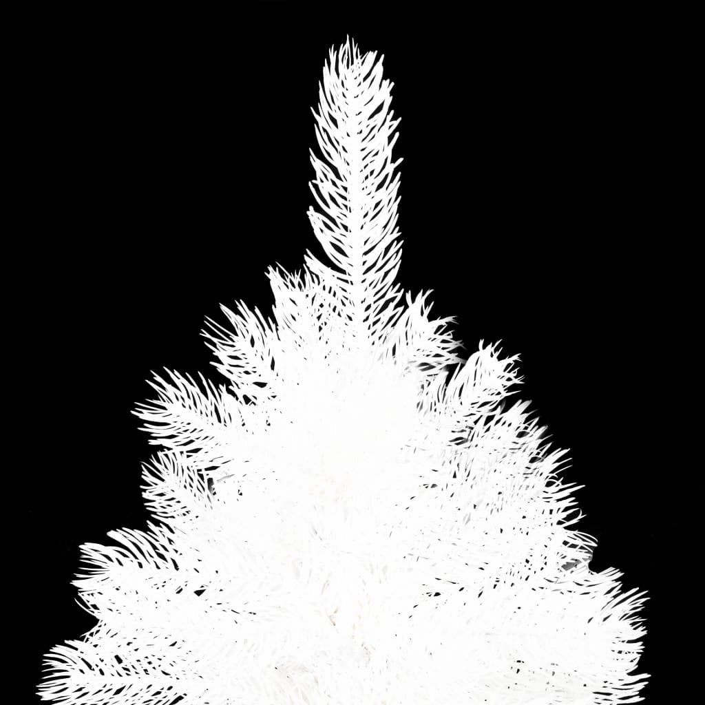 vidaXL Árbol de Navidad artificial iluminado con luces blanco 150 cm