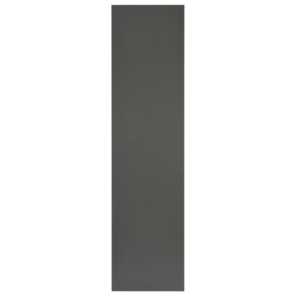 vidaXL Mueble de cuarto de baño gris 160x40x16,3 cm