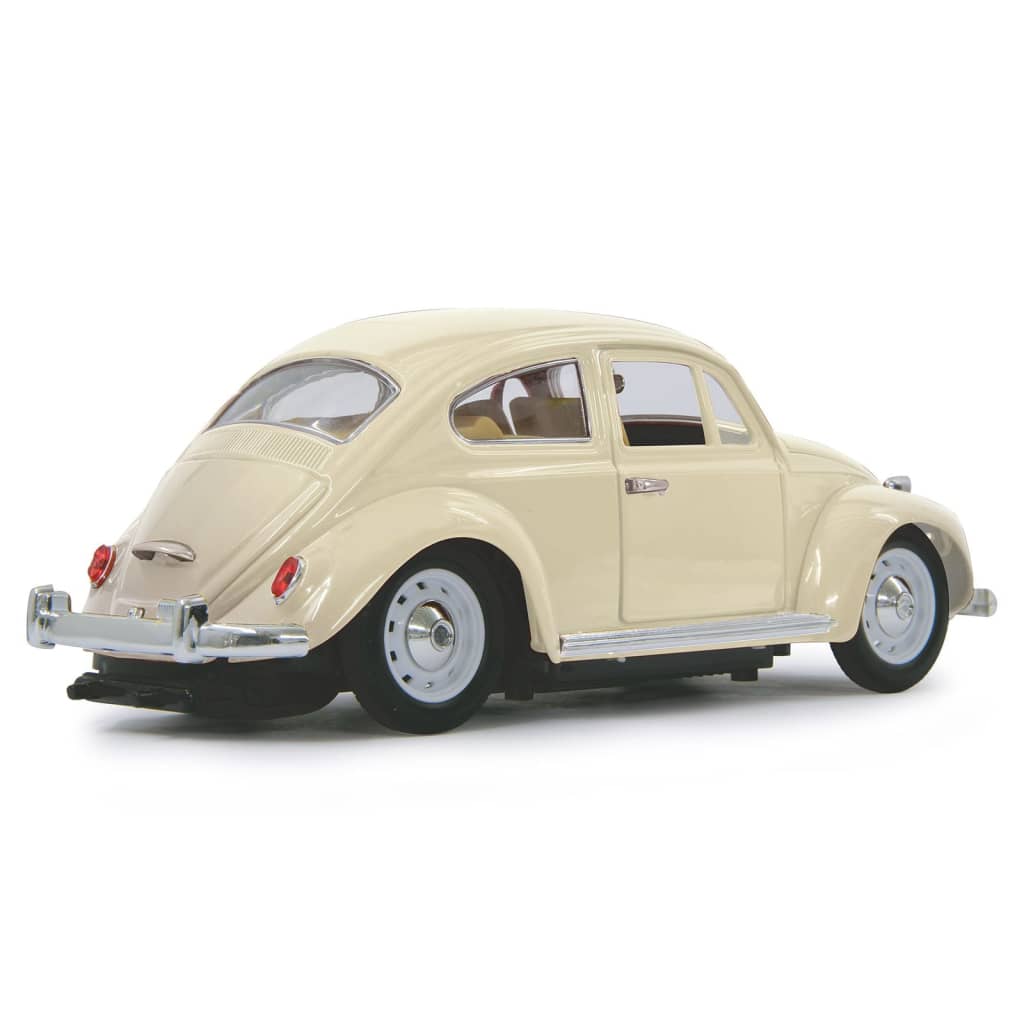 JAMARA Coche teledirigido Die-Cast VW Beetle blanco crema 40 MHz 1:18