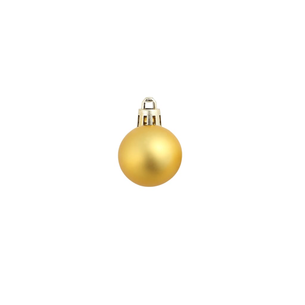 Bolas de Navidad 100 unidades plateado/dorado