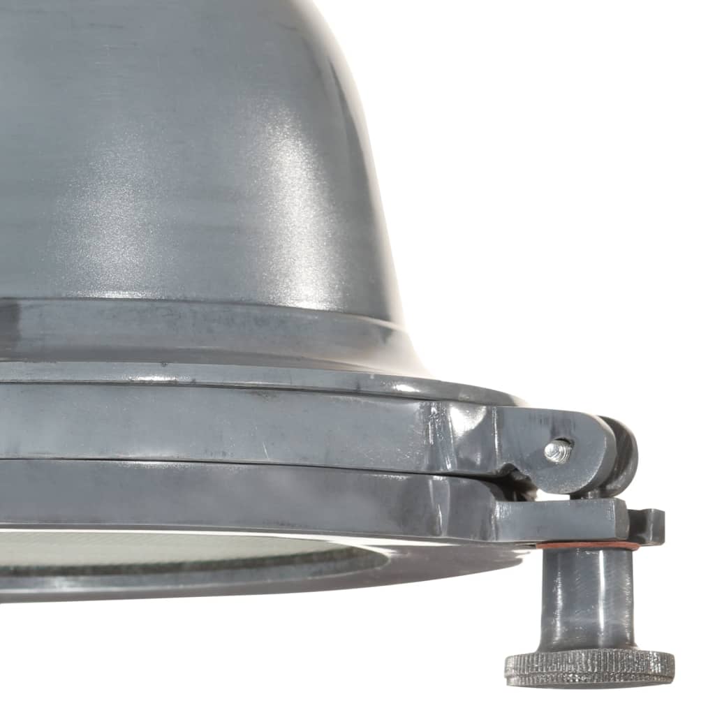 vidaXL Lámpara colgante de aluminio 34x34x146 cm