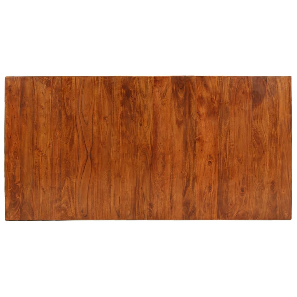vidaXL Conjunto de comedor 7 piezas madera acacia acabado sheesham