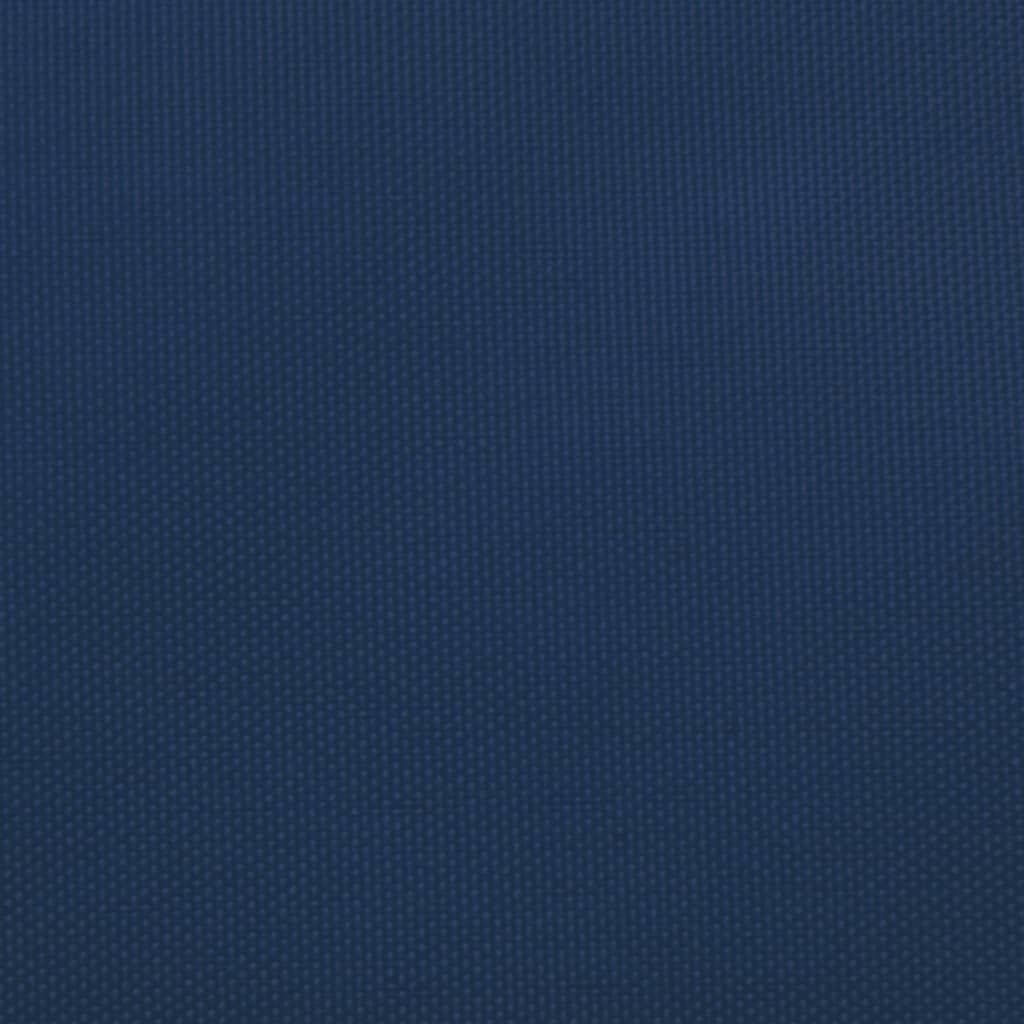 vidaXL Toldo de vela trapezoidal de tela oxford azul 3/5x4 m