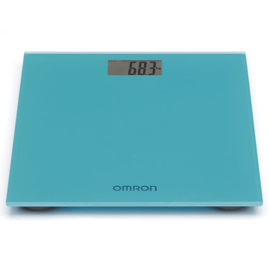 Omron Báscula digital azul 150 kg OMR-HN-289-EB
