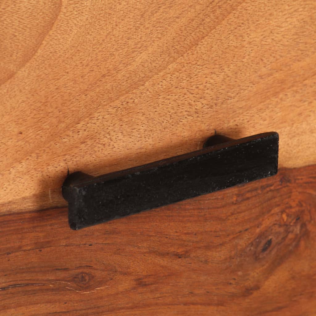 vidaXL Aparador de madera maciza de sheesham 65x30x80 cm