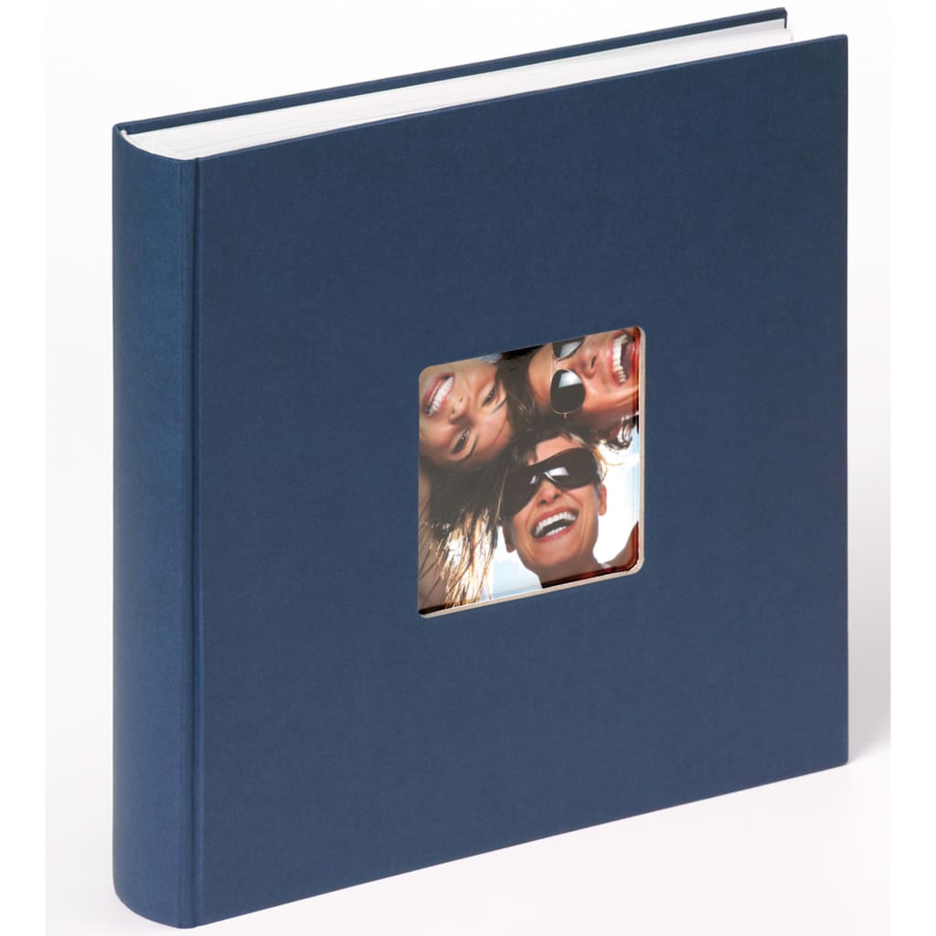Walther Design Álbum de fotos Fun azul 100 páginas 30x30 cm