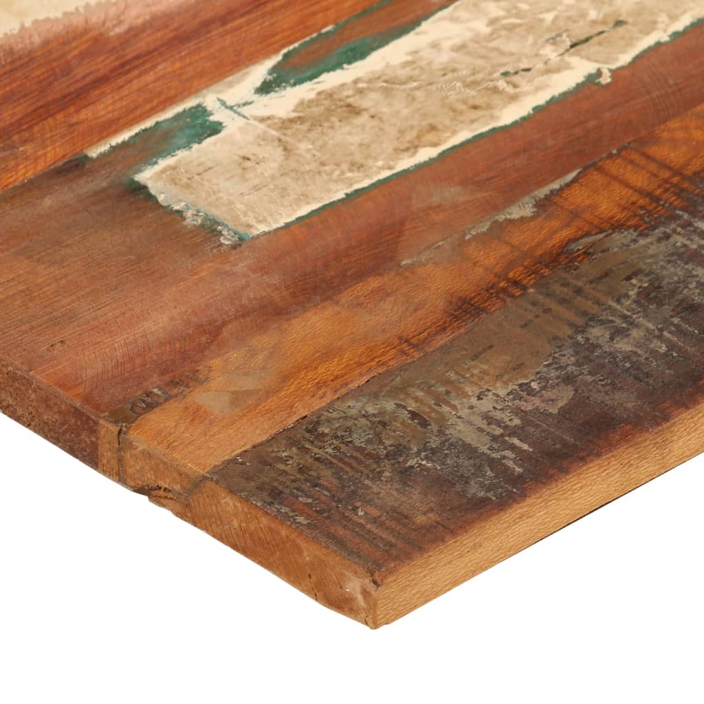 vidaXL Tablero de mesa madera maciza reciclada 90x60x(1,5-1,6) cm