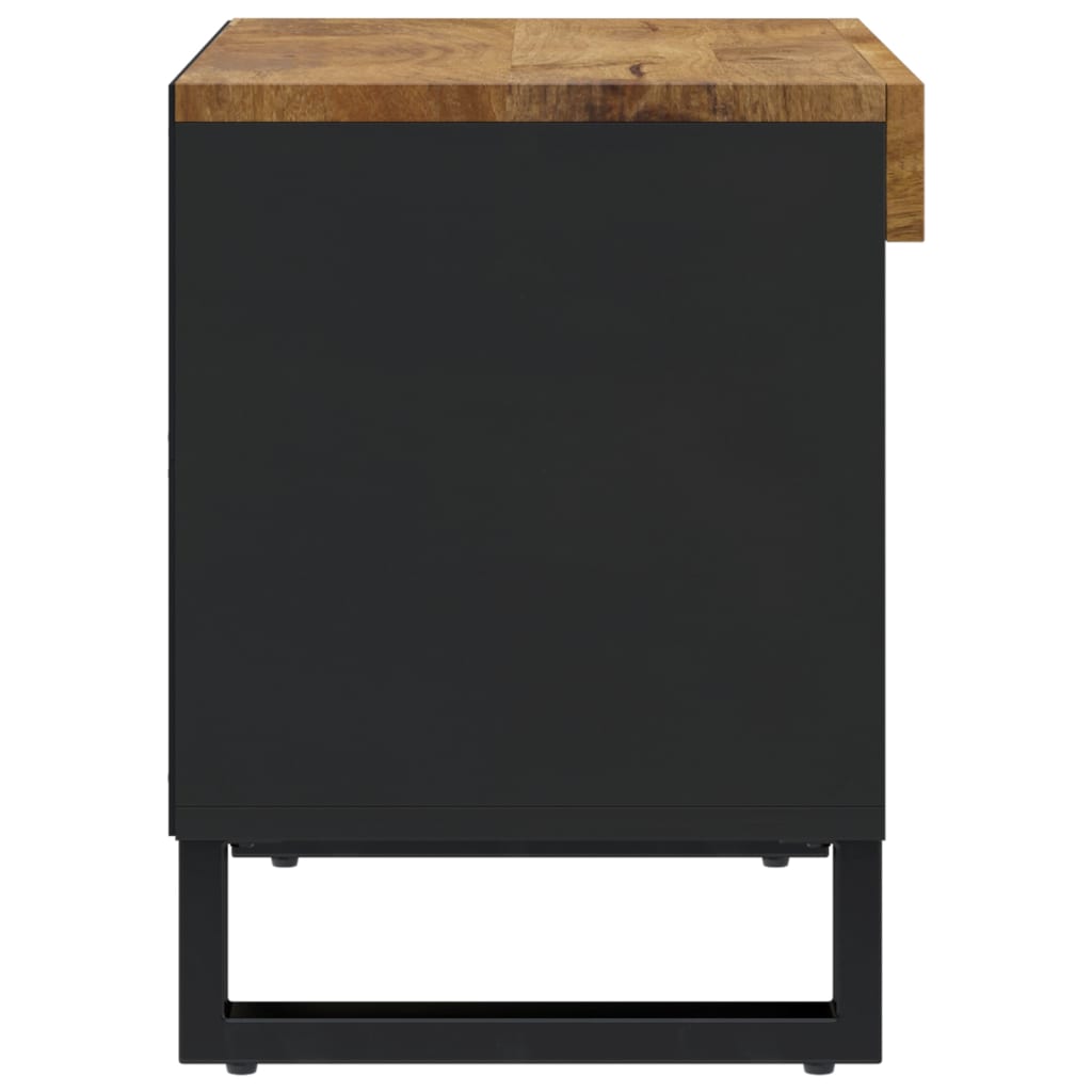 vidaXL Mueble de TV madera maciza de mango 85x33x43,5 cm