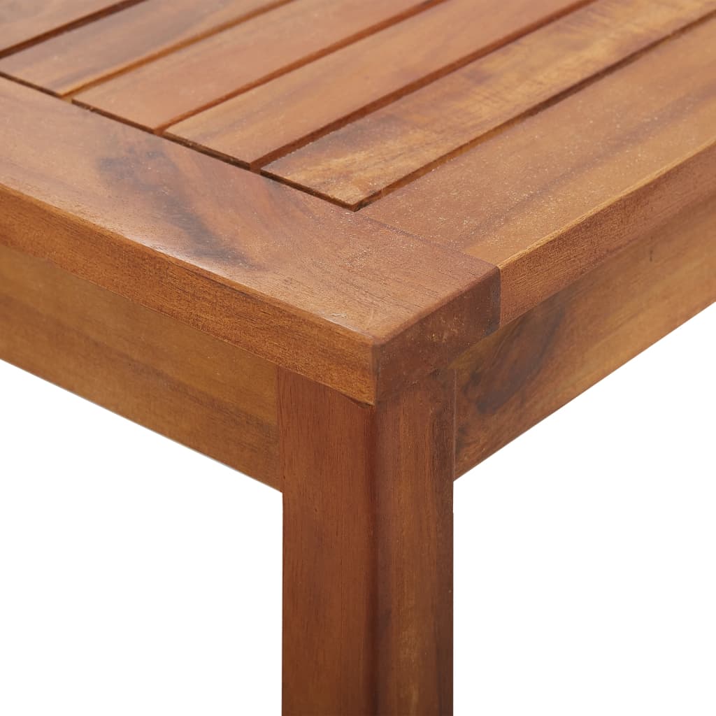 vidaXL Muebles de jardín 4 piezas con cojines madera acacia maciza