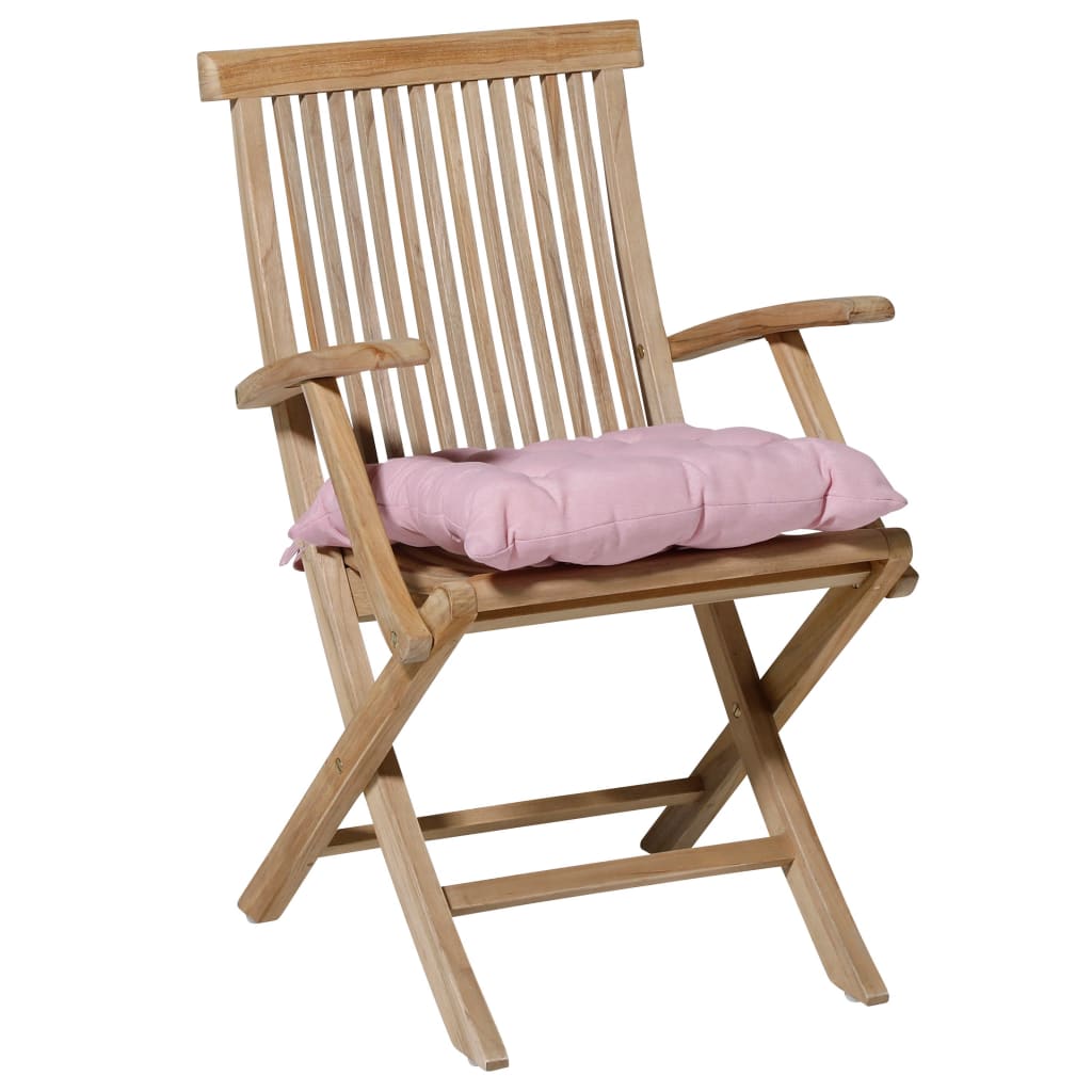 Madison Cojín para silla Panama rosa suave 46x46 cm