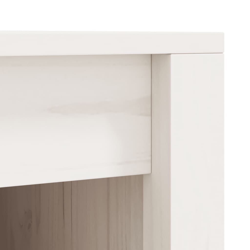 vidaXL Muebles de cocina de exterior 3 pzas madera maciza pino blanco