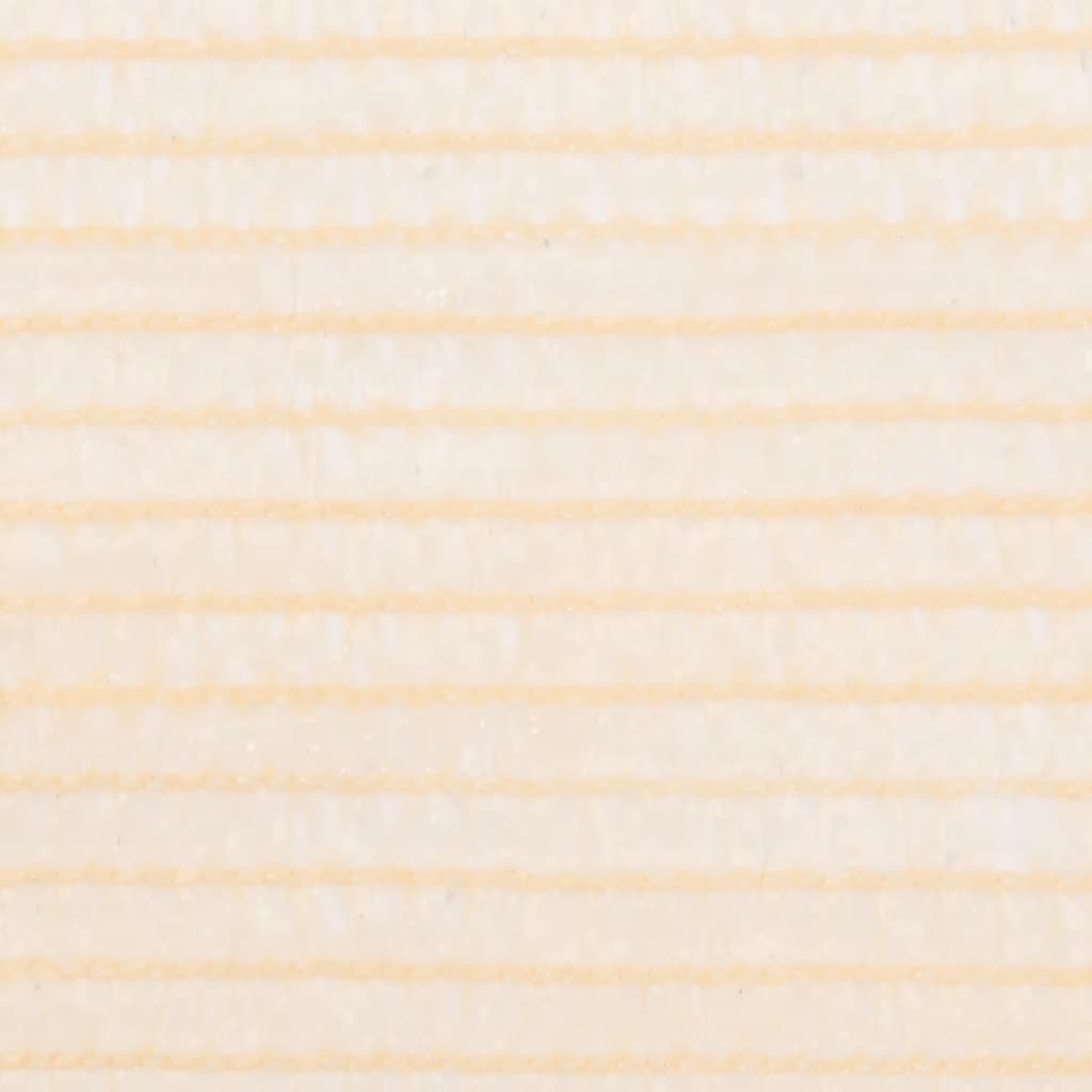 vidaXL Red de privacidad HDPE 2x25 m beige