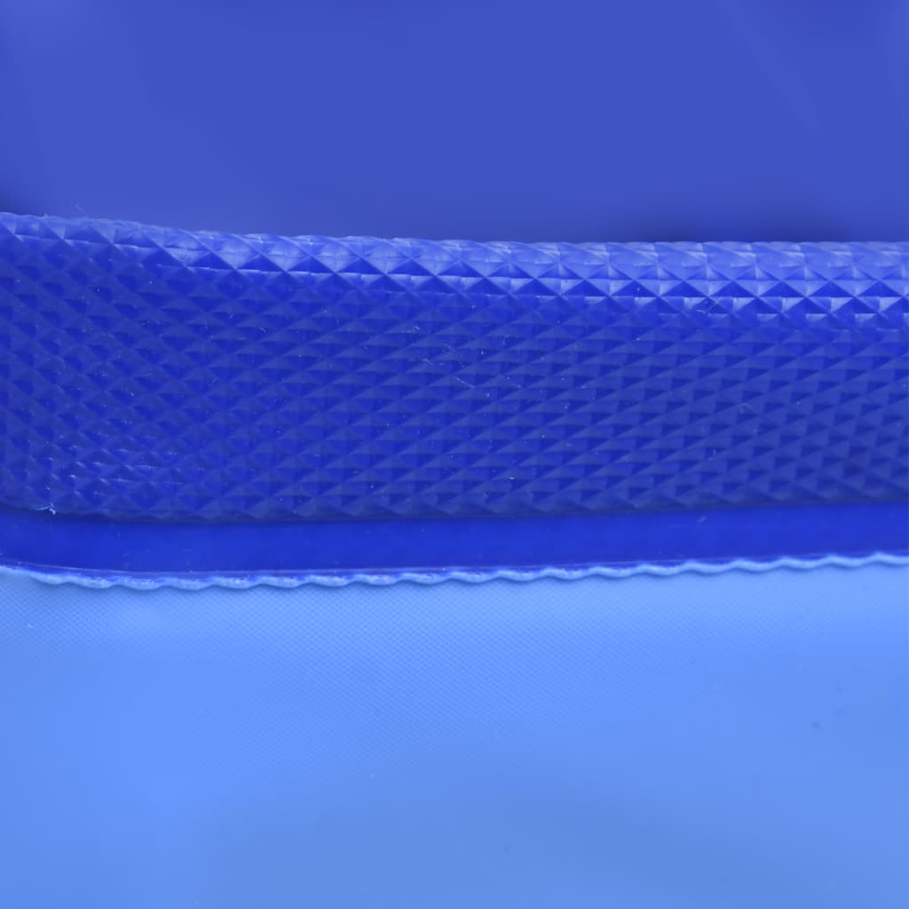 vidaXL Piscina para perros plegable PVC azul 200x30 cm