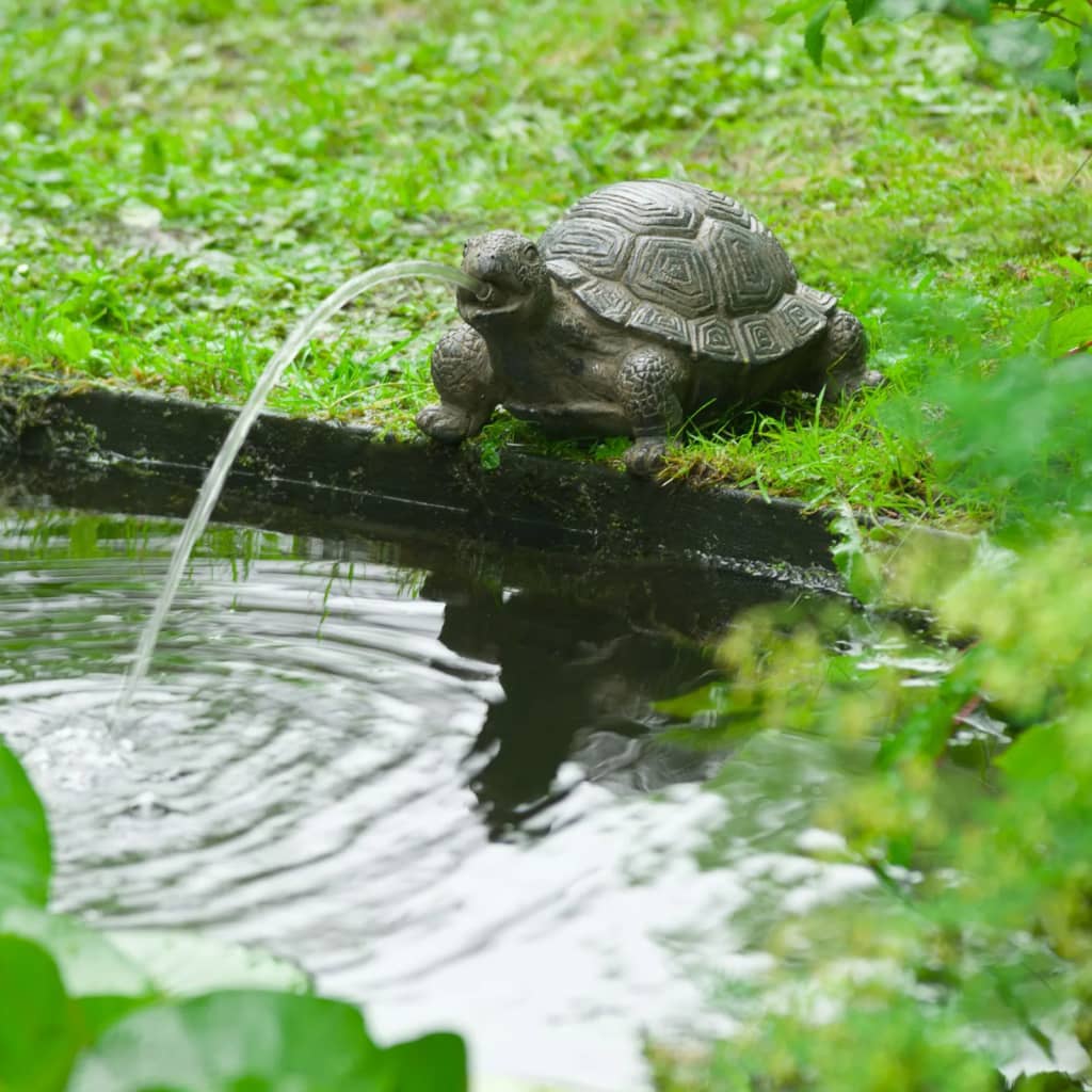 Ubbink Fuente de jardín con chorro y en forma de tortuga
