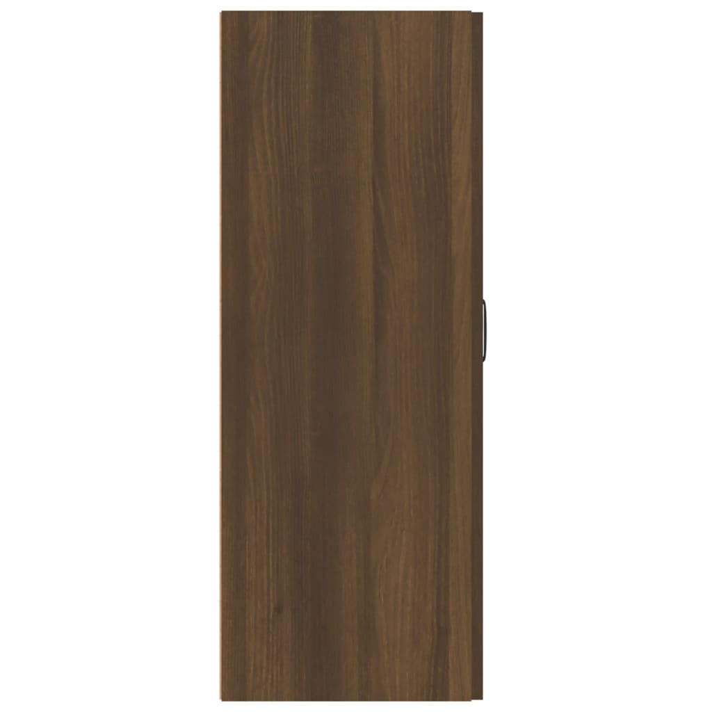 vidaXL Armario colgante madera de ingeniería roble marrón 69,5x34x90cm