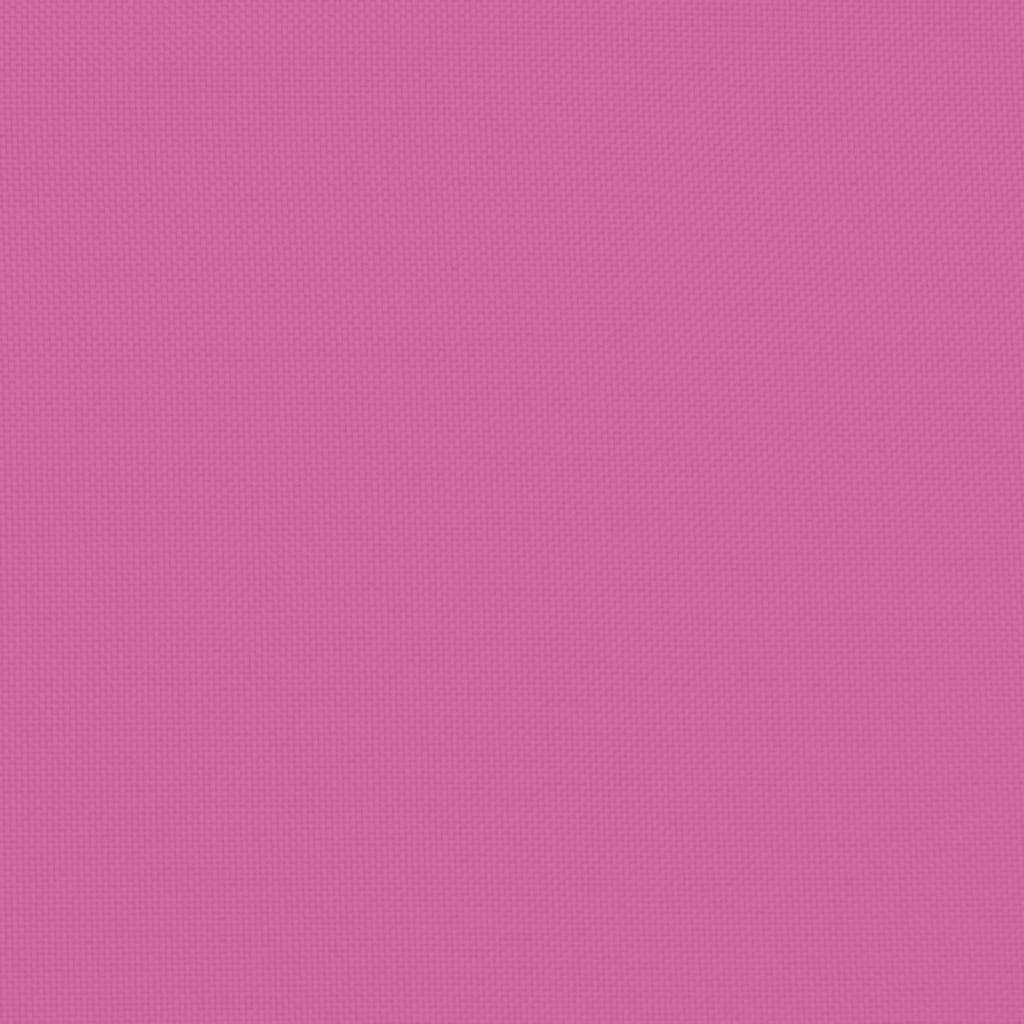 vidaXL Cojines para sofá de palets 2 piezas tela rosa