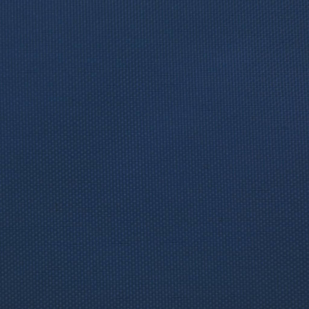vidaXL Toldo de vela cuadrado tela Oxford azul 2,5x2,5 m