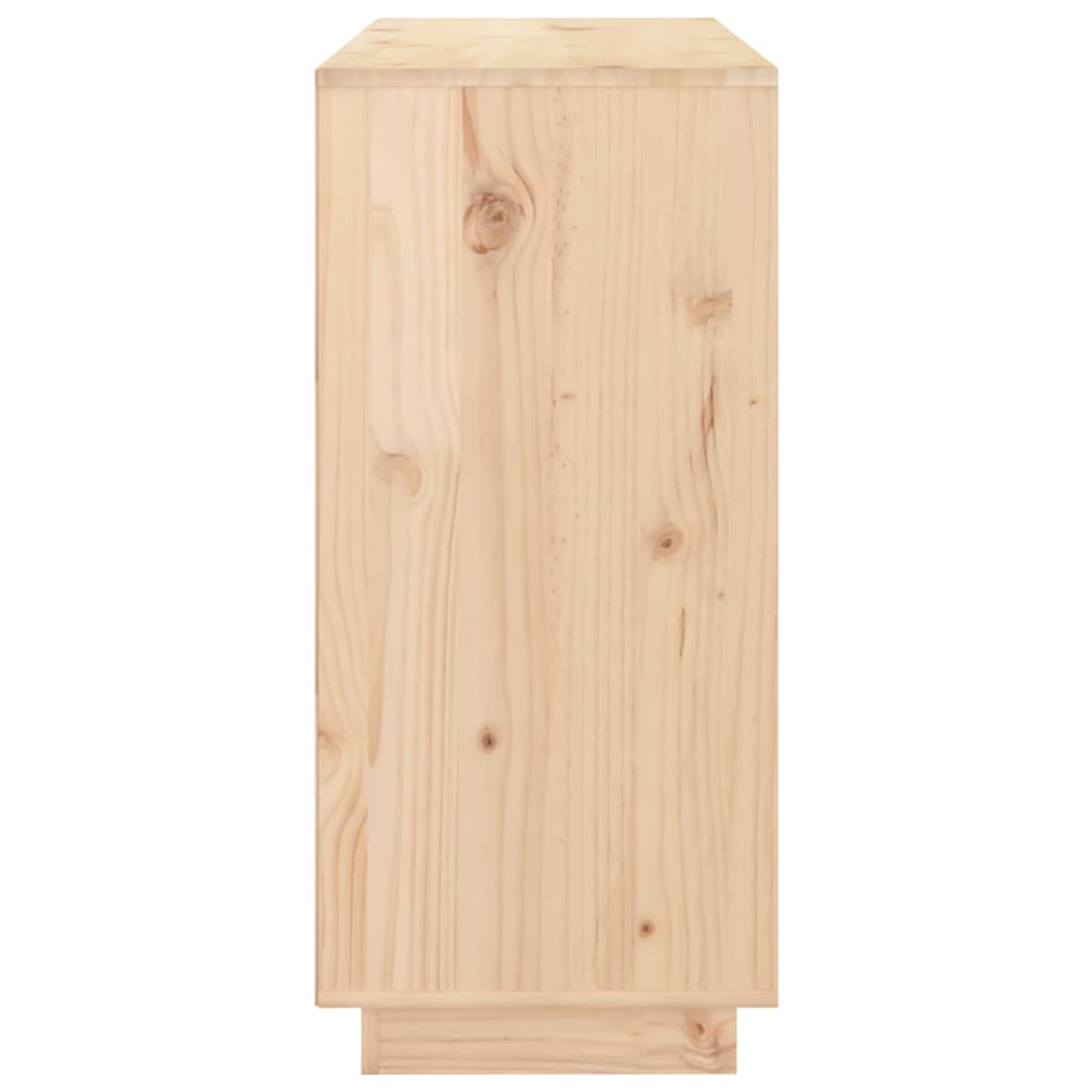 vidaXL Aparador madera maciza de pino 111x34x75 cm