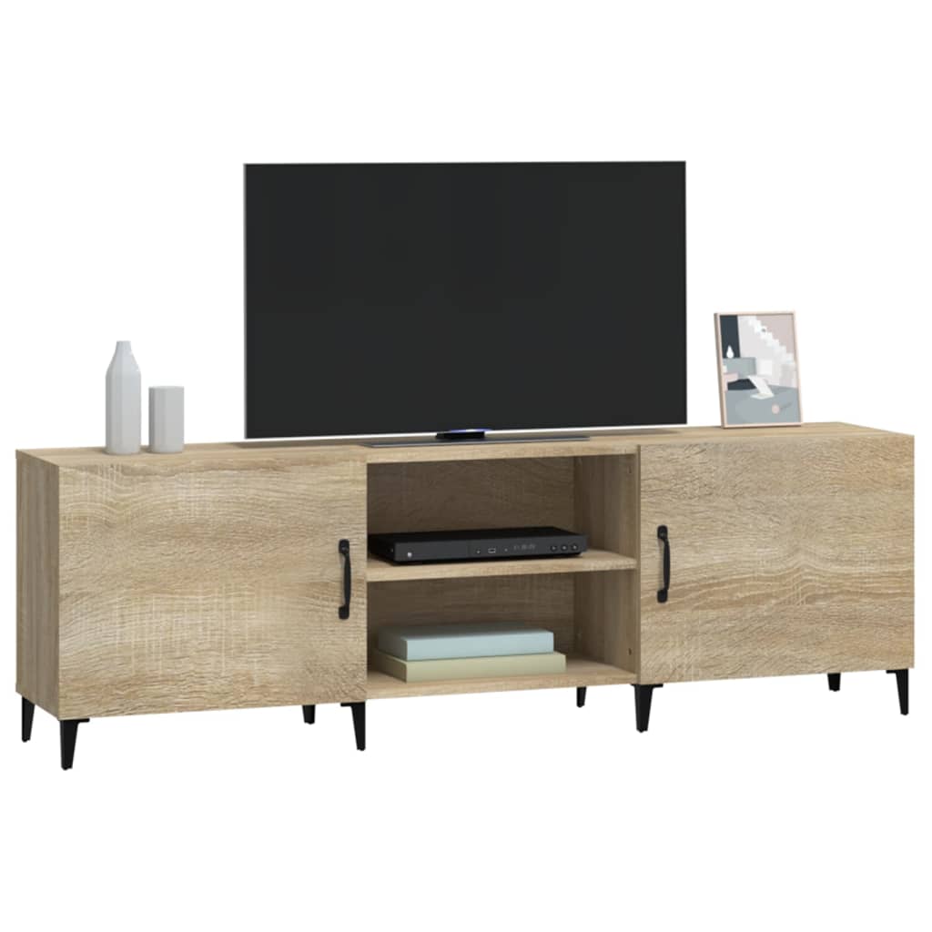 vidaXL Mueble para TV madera de ingeniería roble Sonoma 150x30x50 cm