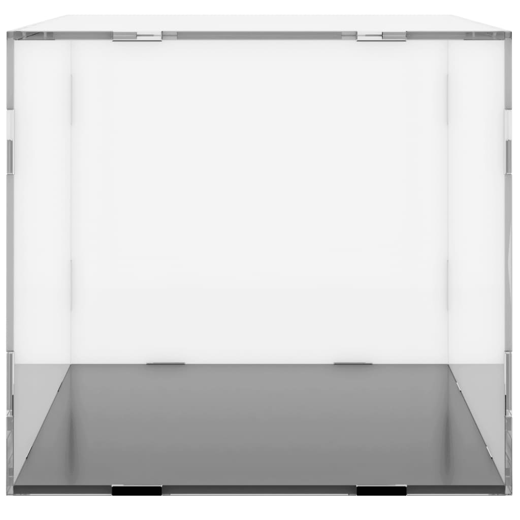 vidaXL Caja de exposición acrílico transparente 24x12x11 cm