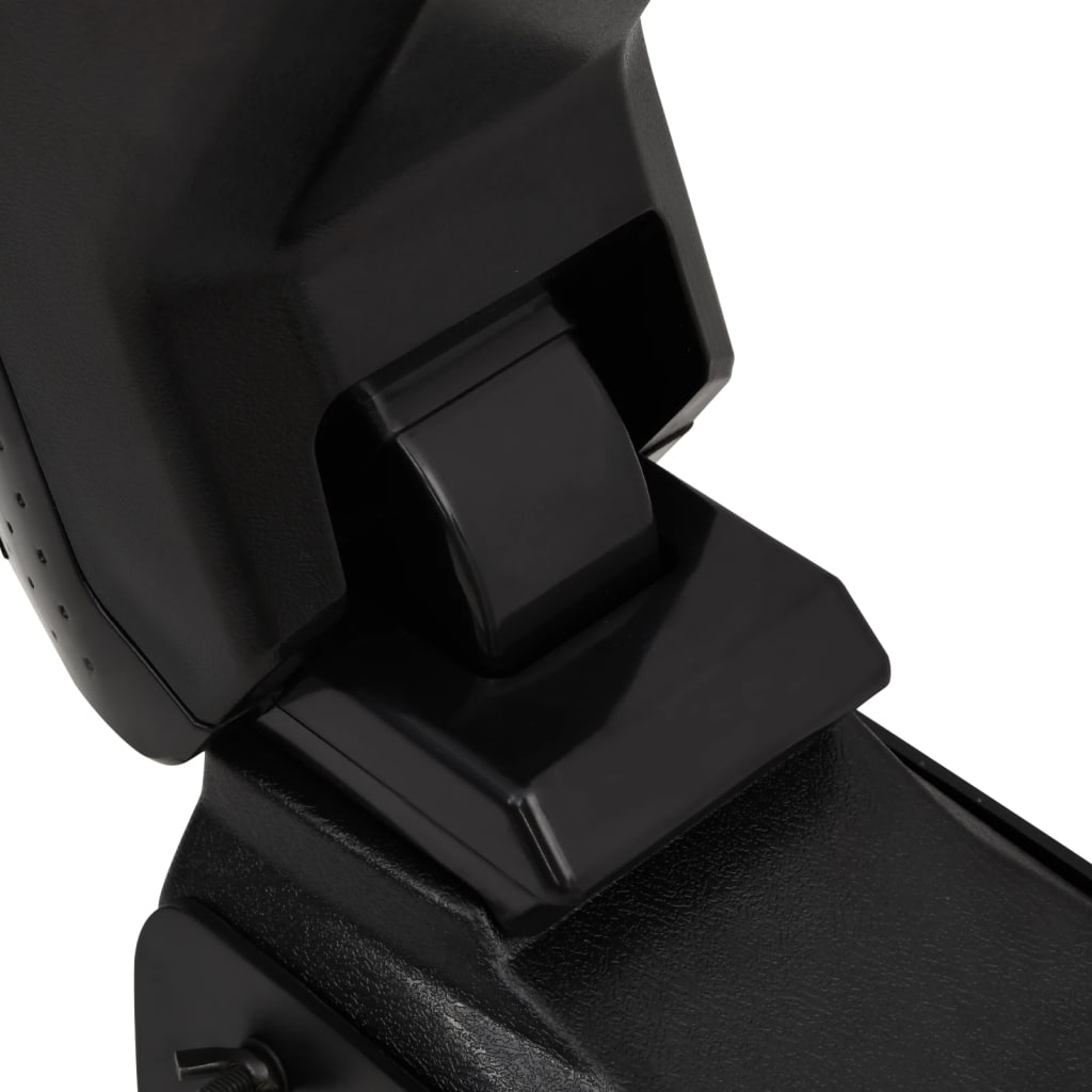 vidaXL Reposabrazos universal para coche ABS negro 13x33x(33-53) cm