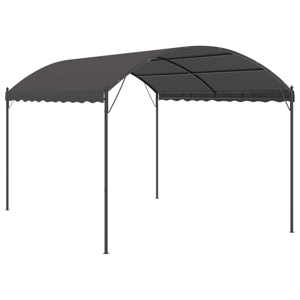 vidaXL Toldo parasol gris antracita 3x4 cm