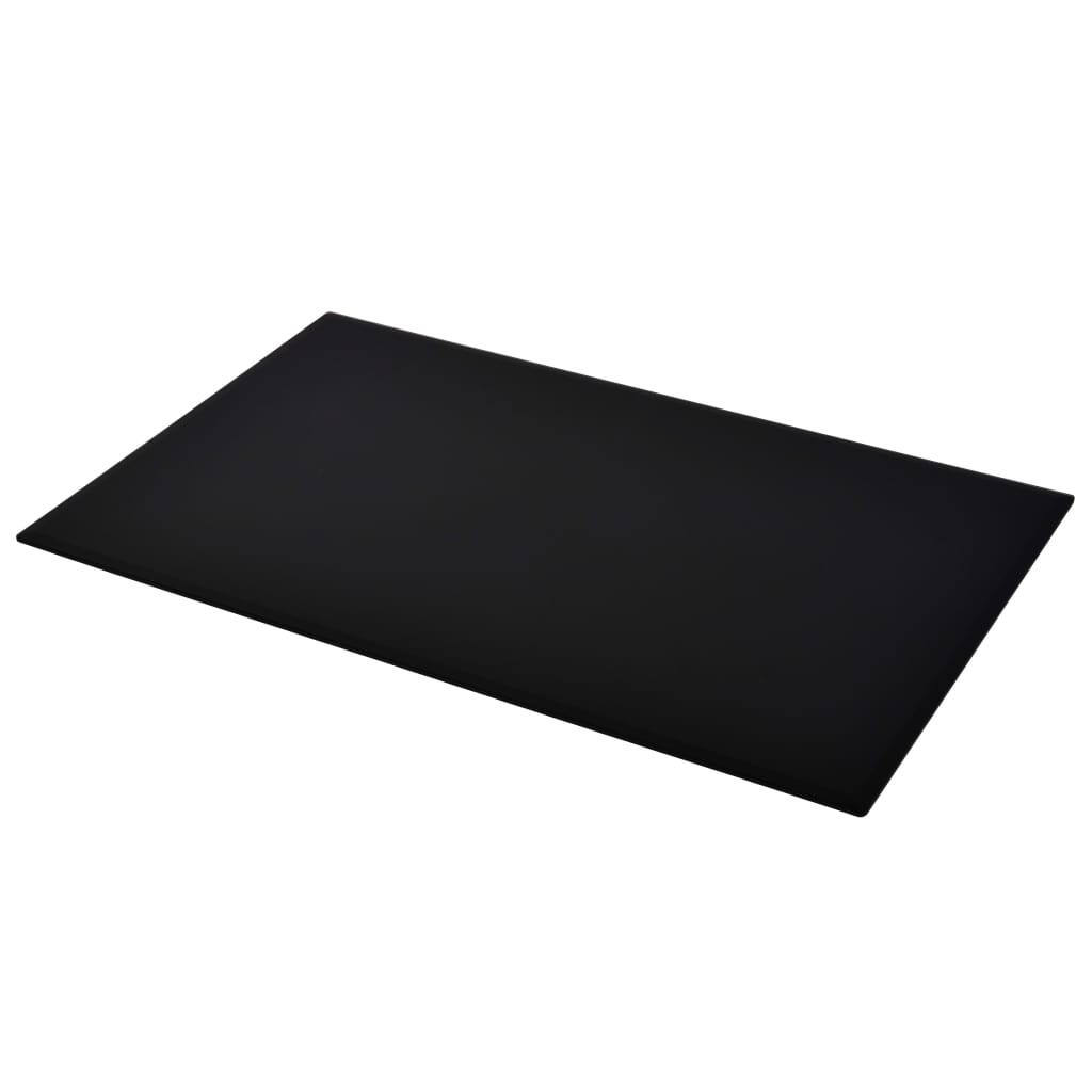vidaXL Tablero de mesa de cristal templado rectancular 1200x650 mm