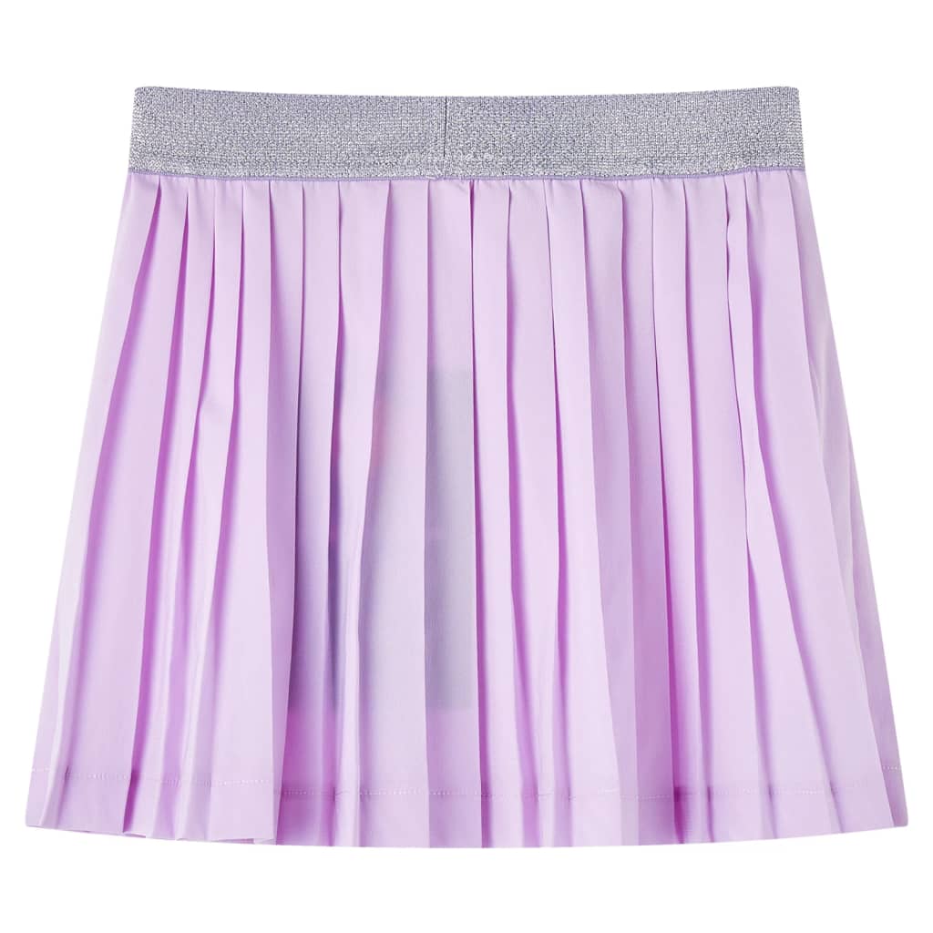 Falda plisada infantil color lila 92