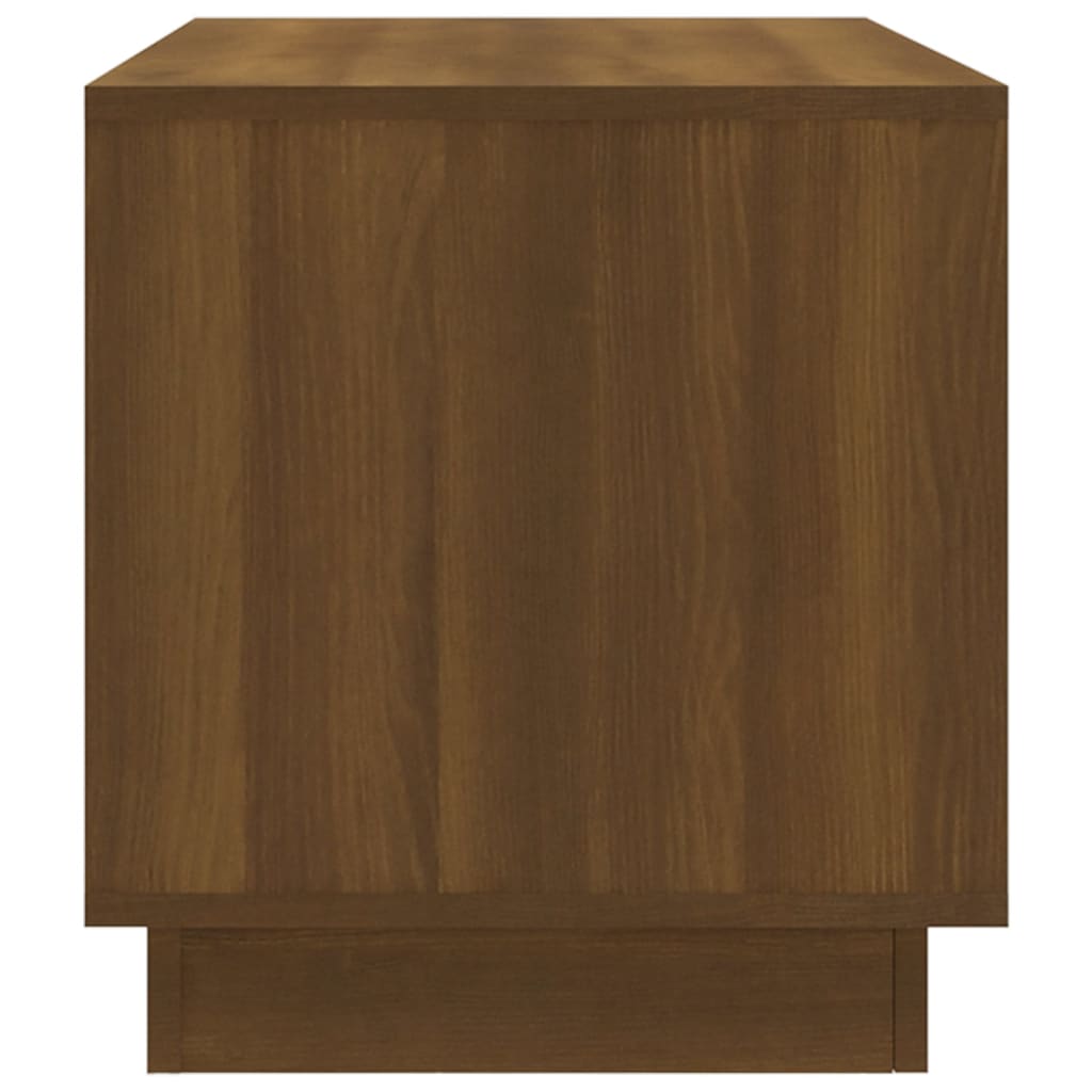 vidaXL Mueble de TV madera de ingeniería marrón roble 102x41x44 cm