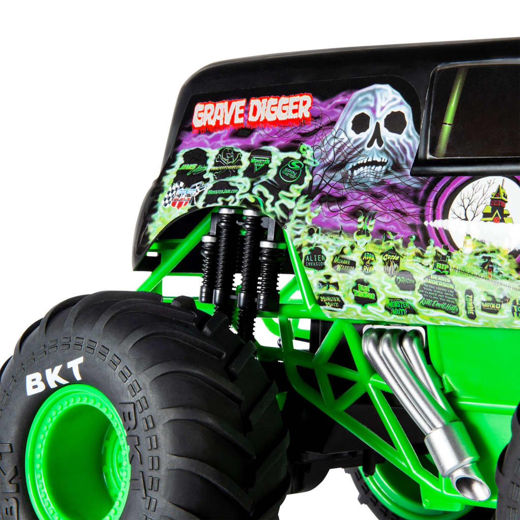 Monster Jam Camioneta teledirigida Grave Digger con RC 1:15