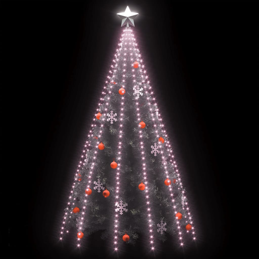 vidaXL Luces de red para el árbol de Navidad con 500 LEDs 500 cm