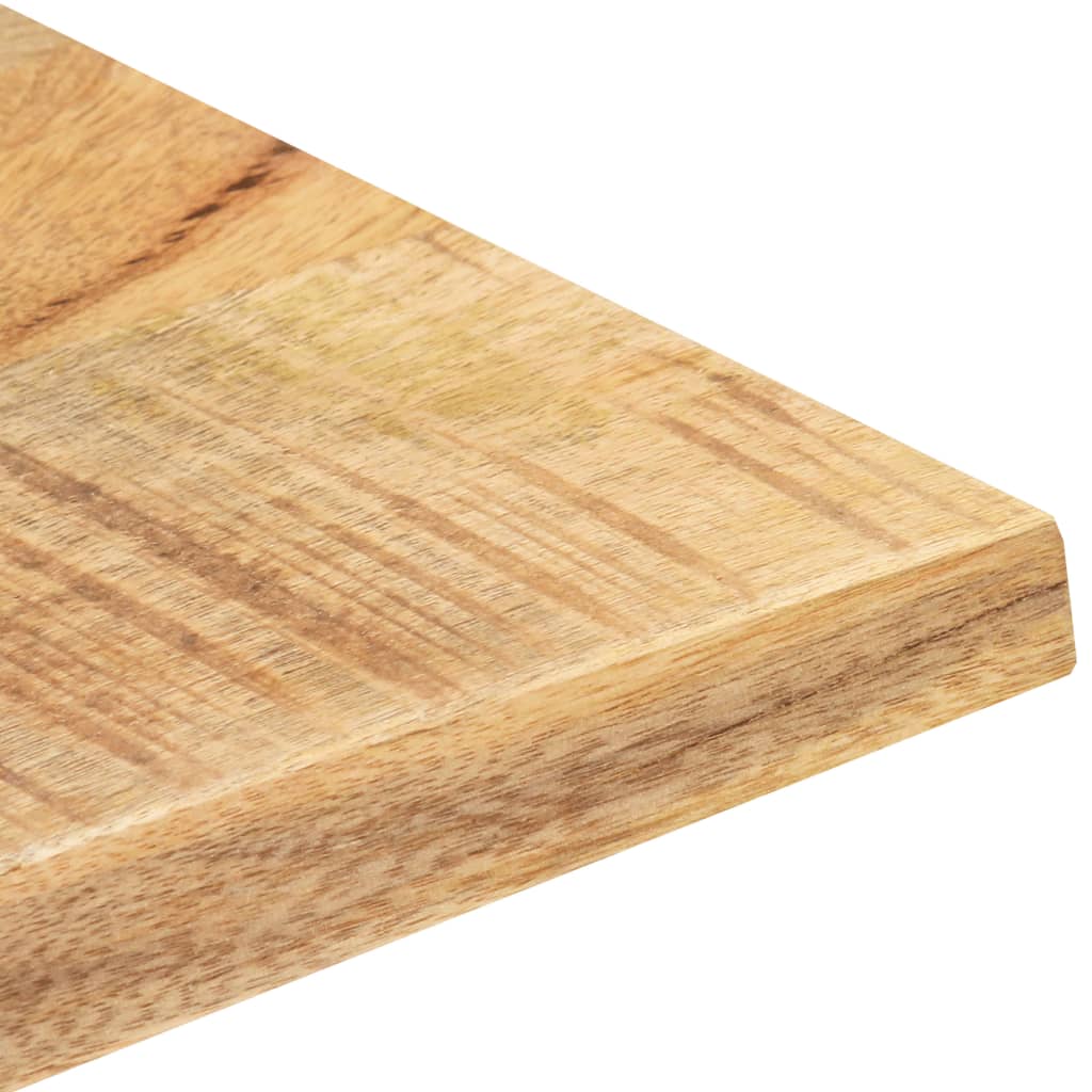 vidaXL Superficie de mesa madera maciza de mango 25-27 mm 100x60 cm