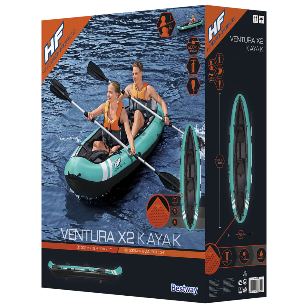 Bestway Hydro-Force Kayak hinchable Ventura X2