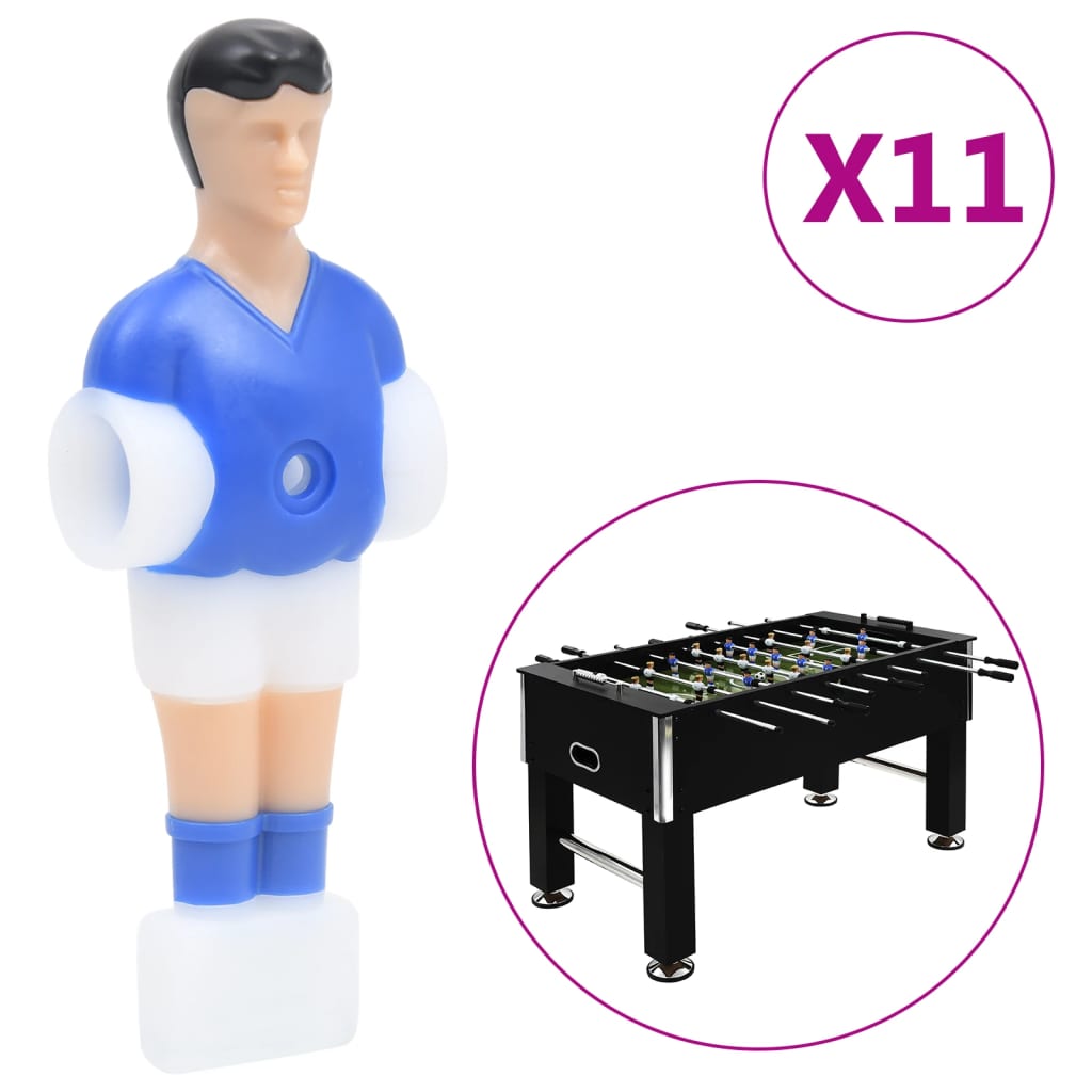 vidaXL Jugadores de futbolín para varillas de 15,9 mm 22 piezas