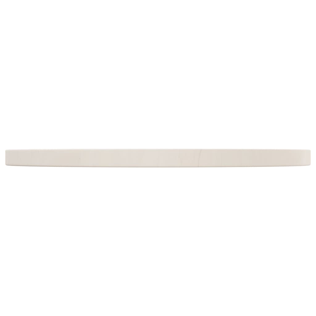 vidaXL Superficie de mesa madera maciza de pino blanco Ø50x2,5 cm