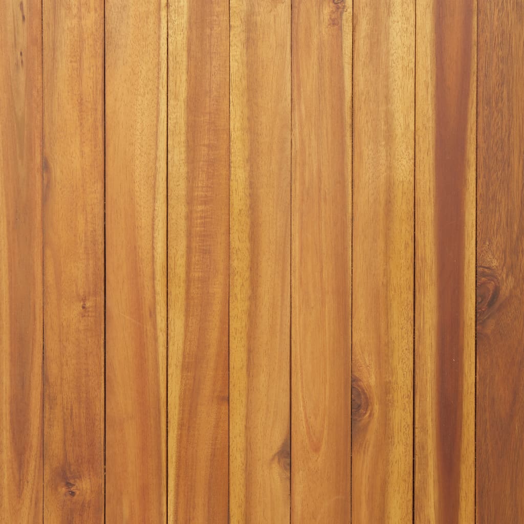 vidaXL Arriate de madera maciza de acacia 24,5x24,5x25 cm